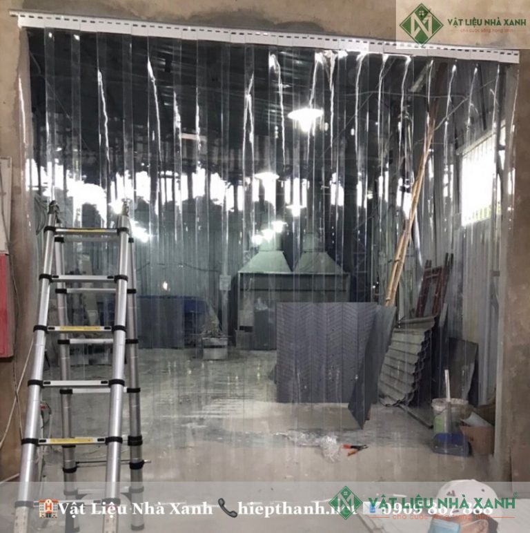 Rèm Nhựa PVC Trong Suốt Giá Rẻ Gia Công Màn Nhựa Giá Rẻ