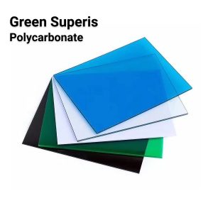 Tấm Polycarbonate đặc green superis